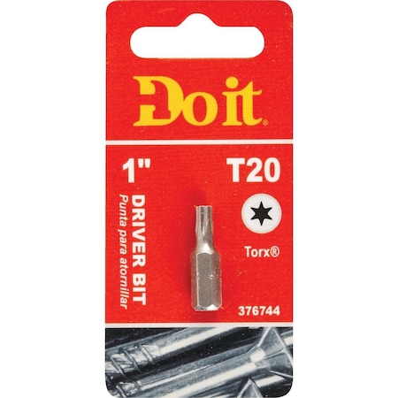 All-Source T20 TORX 1 In. Insert Screwdriver Bit 307401DB